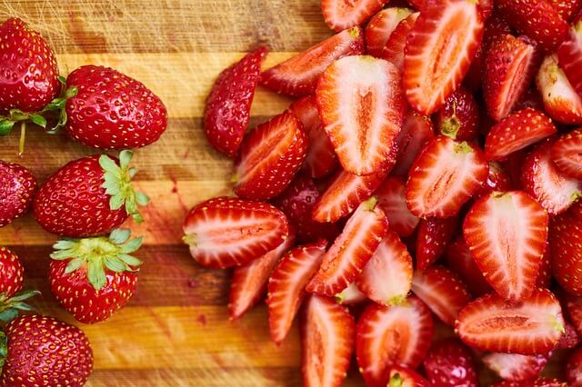 Strawberries are good for Gout