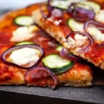 Vegetarian Zucchini Pizza for Gout