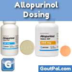 Allopurinol Dosing Tablets 100mg and 300mg Photo