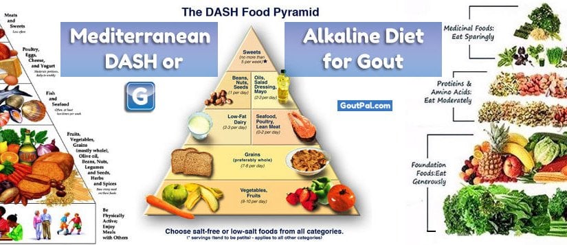 Mediterranean DASH Alkaline Diet for Gout media