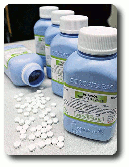 Allopurinol Drug Recall For Europharm's Purinol